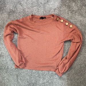 Woven sweater